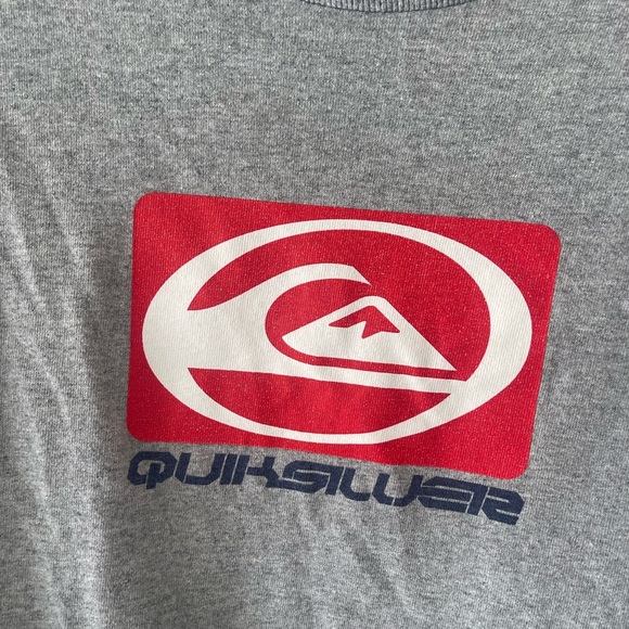 Quiksilver 1990’s Vintage Surf Gray Long Sleeve Tee - Picture 8 of 10